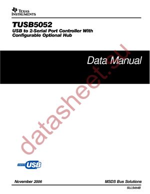 TUSB5052PZ datasheet  